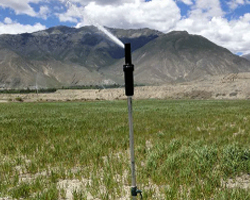 西藏智能灌溉项目现场